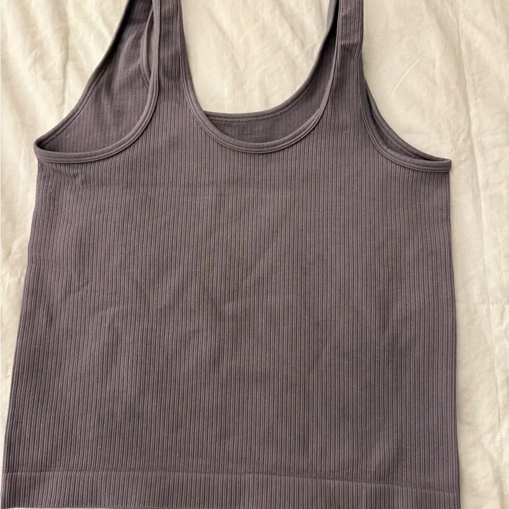 Target Women's Ribbed Tank Top - violet - Picture 2 of 3